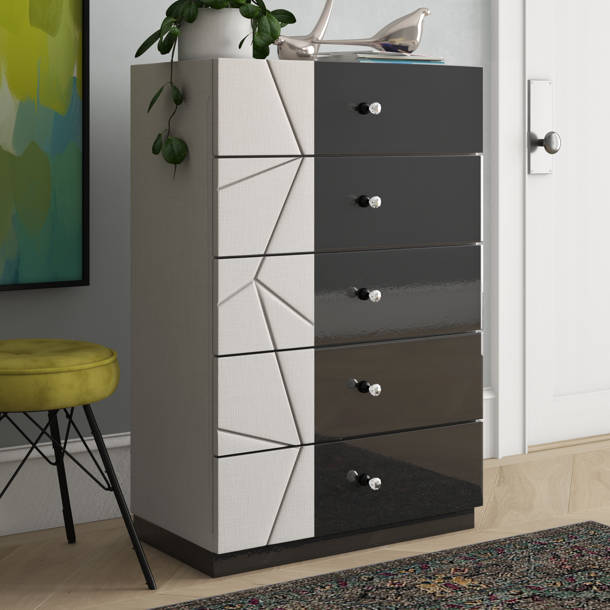 Latitude Run® Lyset Platform Solid Wood 5 Piece Bedroom Set & Reviews